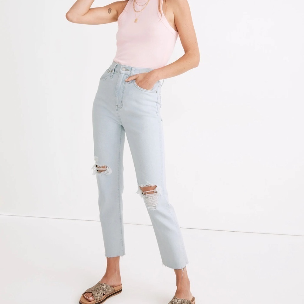 Madewell The Momjean in Harman Wash - 24